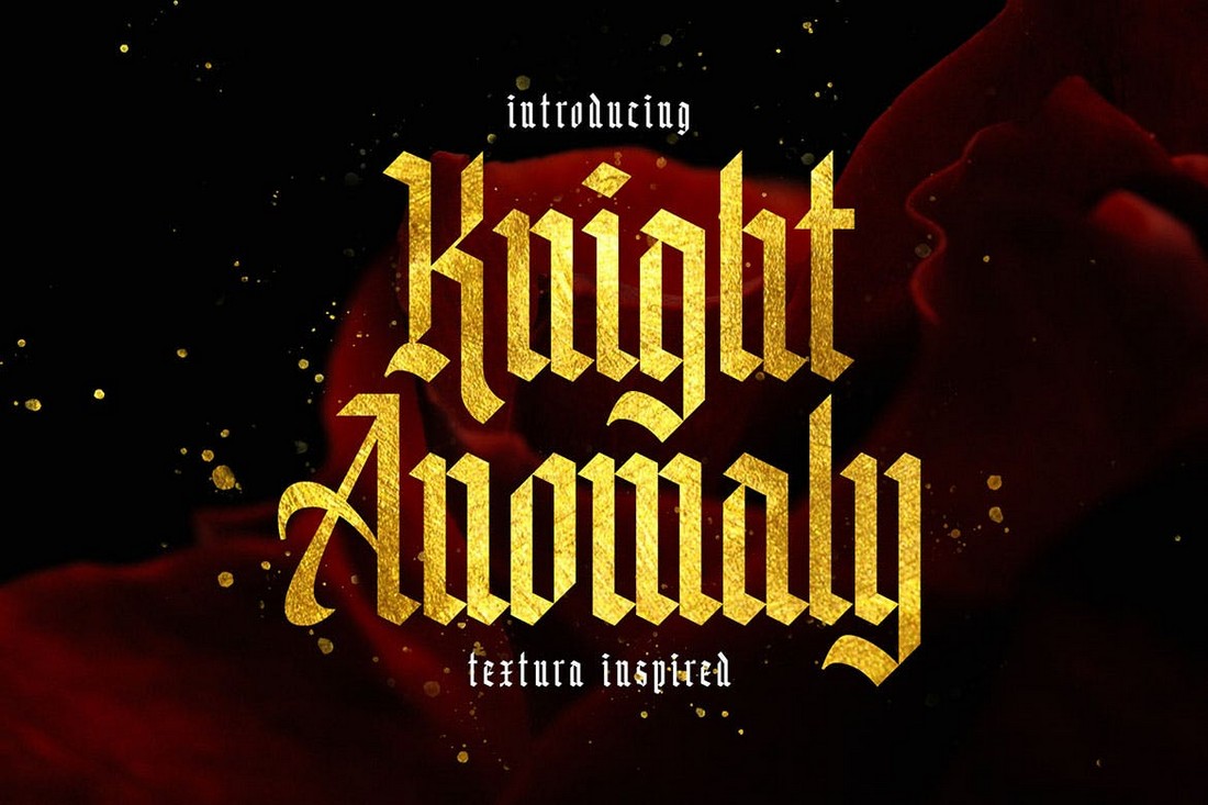 Knight Anomaly - Utopian Gothic Font