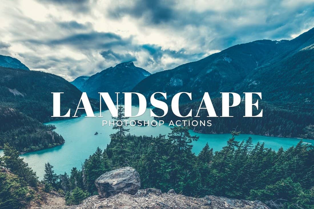 Landscape Instagram Photoshop Actions