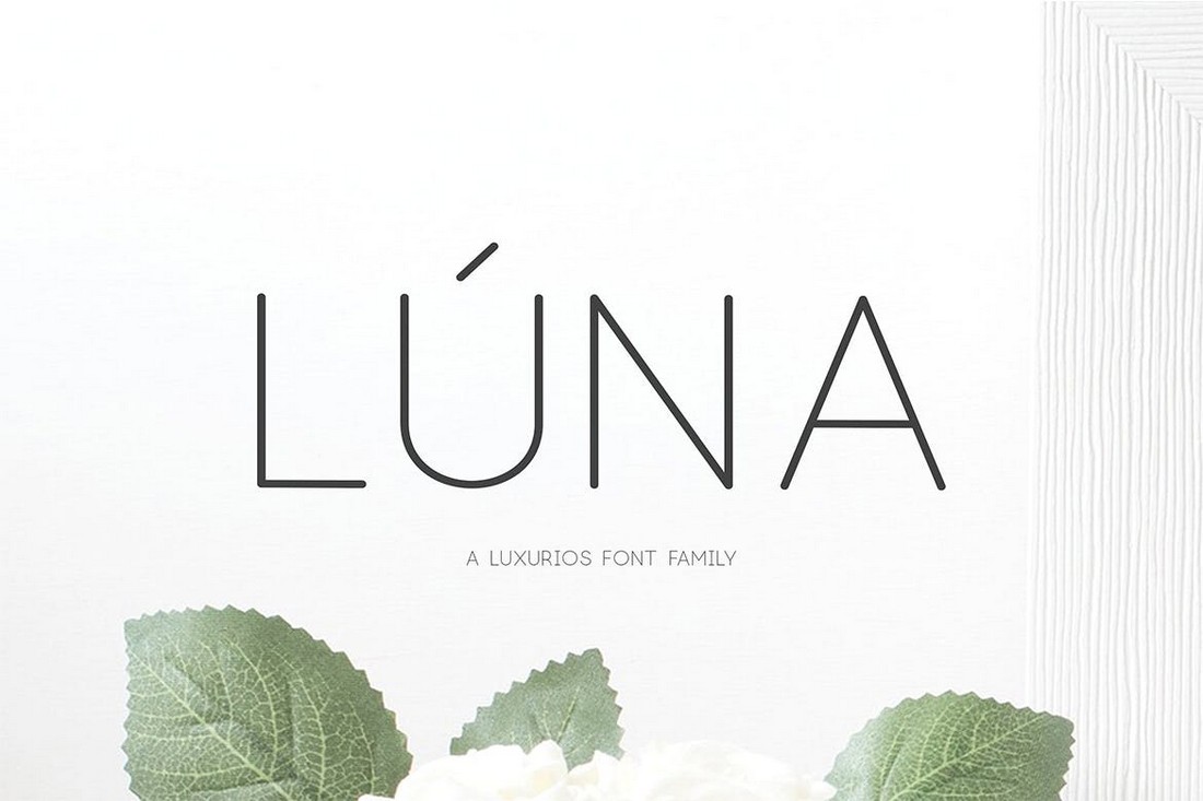 Lúna - Luxury Clean Font