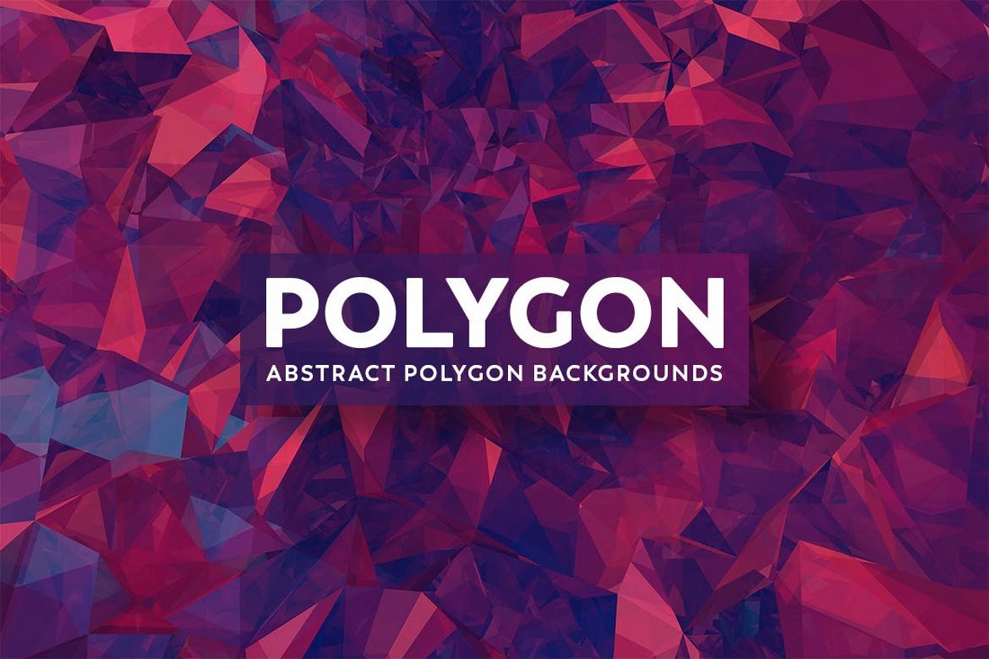 Modern Abstract Polygon Backgrounds