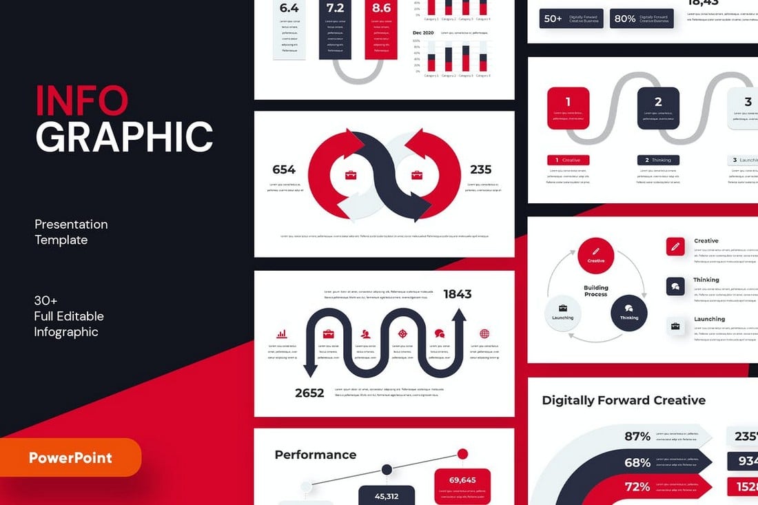 Modern Infographic Powerpoint Template