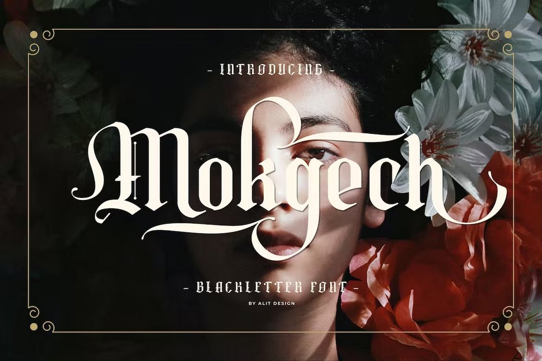 Mokgech - Gothic Blackletter Font