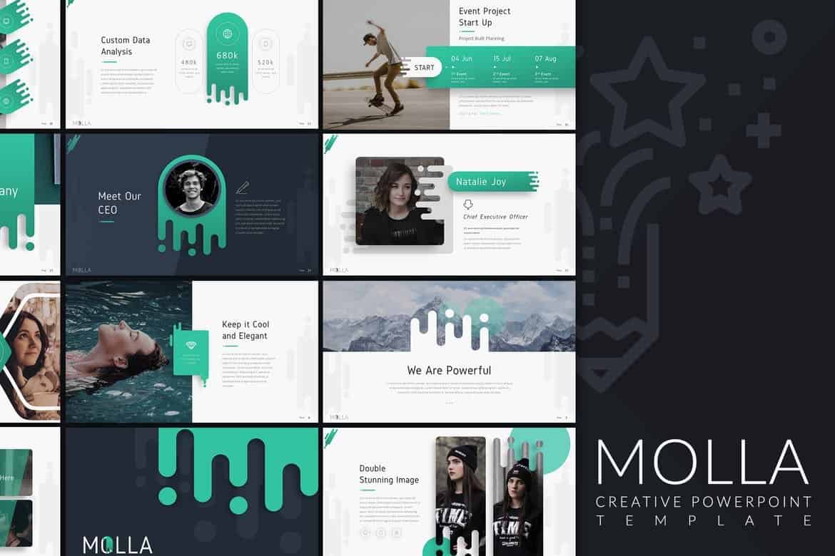Molla - Modern & Creative Presentation Template