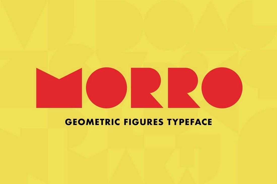 Morro - Modern Retro Geometric Font