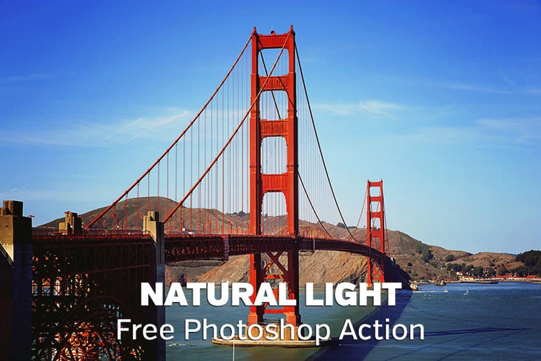 Natural Light Landscape Photoshop Action