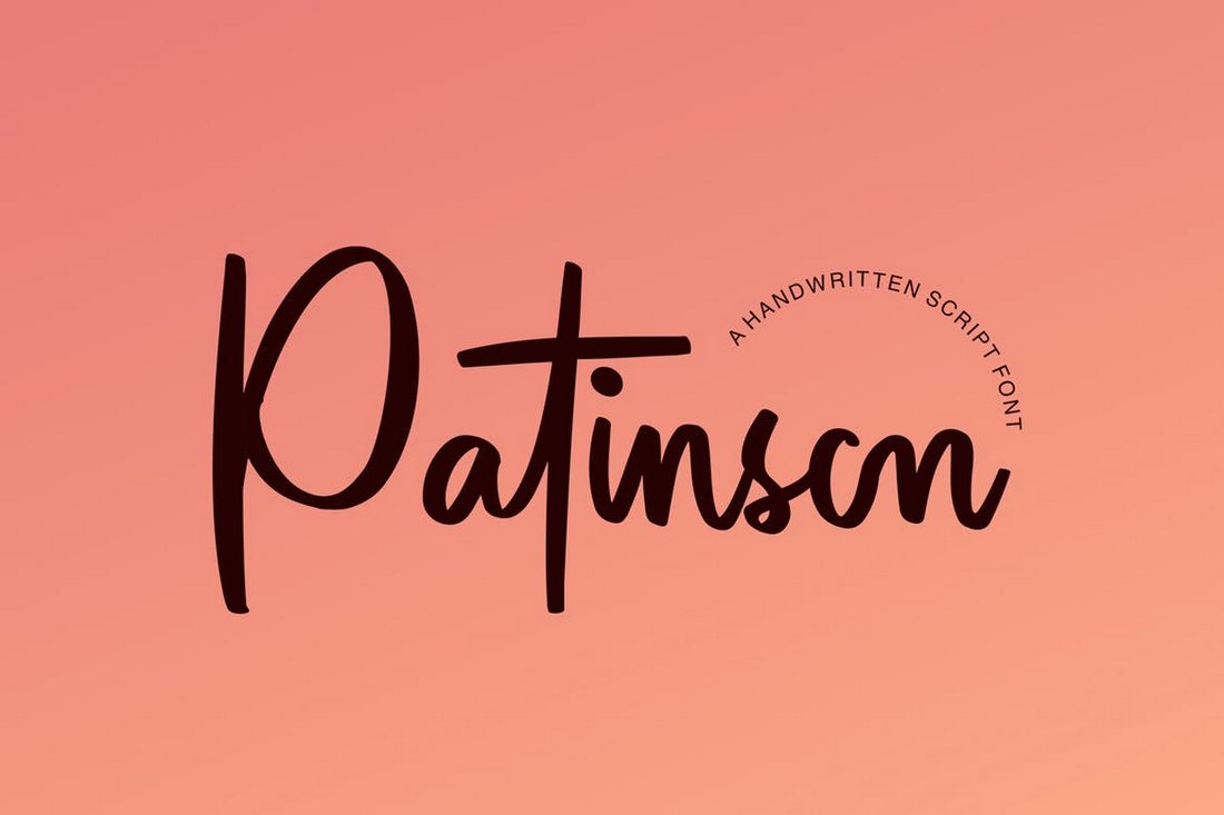 Patinson Script