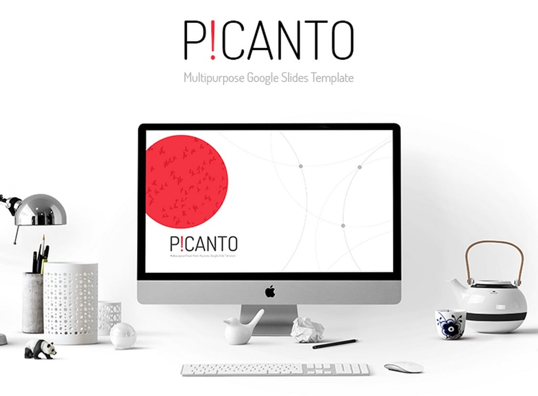 Picanto - Free Minimalist Google Slides Presentation