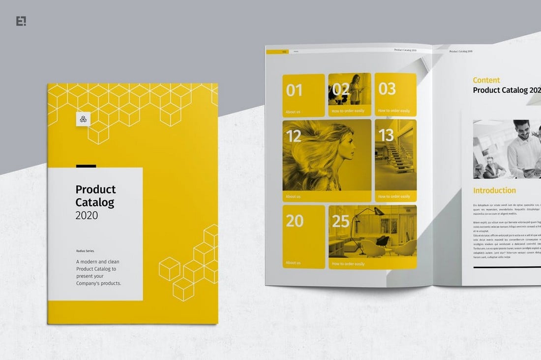 Product Catalog InDesign Brochure Template