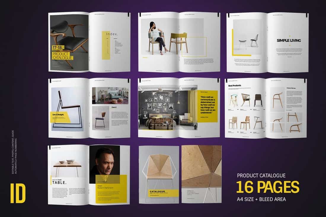Product Catalogue InDesign Template