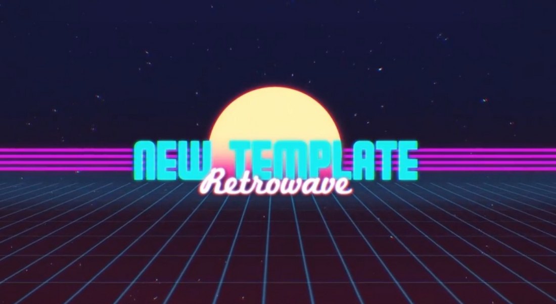 Retro Title - Premiere Pro Animated Title Template