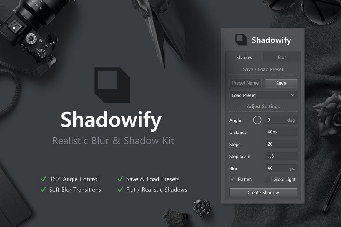 Shadowify - Realistic Blur & Shadow Kit