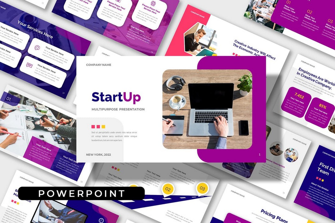 Start Up - Multipurpose Powerpoint Template