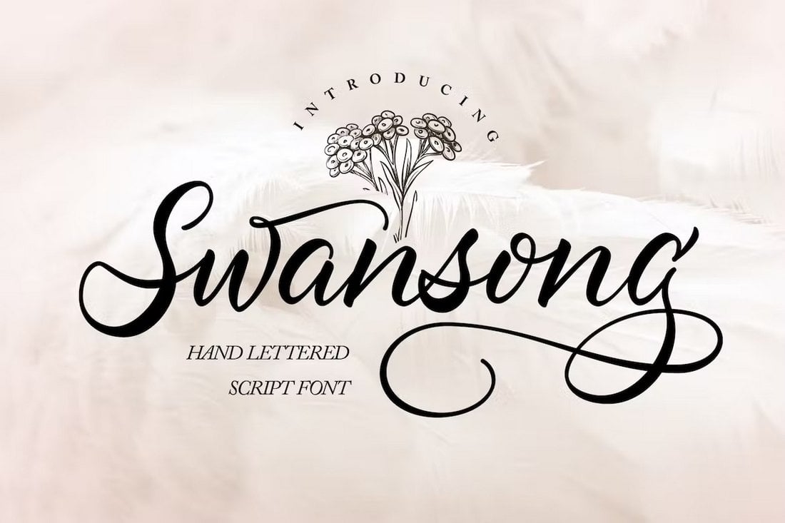 Swansong - Elegant Handlettering Font
