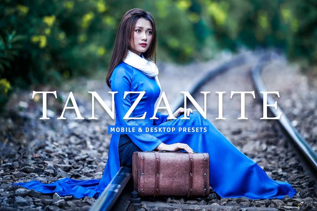 Tanzanite Mobile & Desktop Lightroom Presets