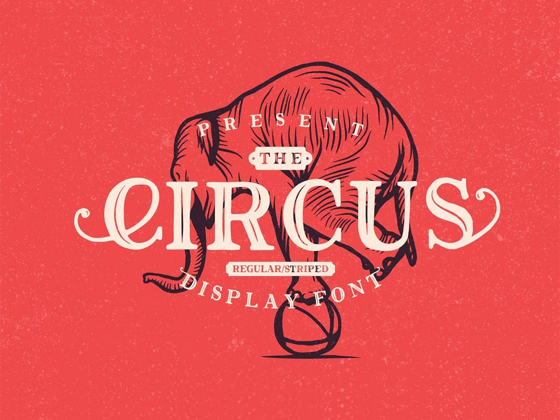 The Circus - Free Retro Display Font