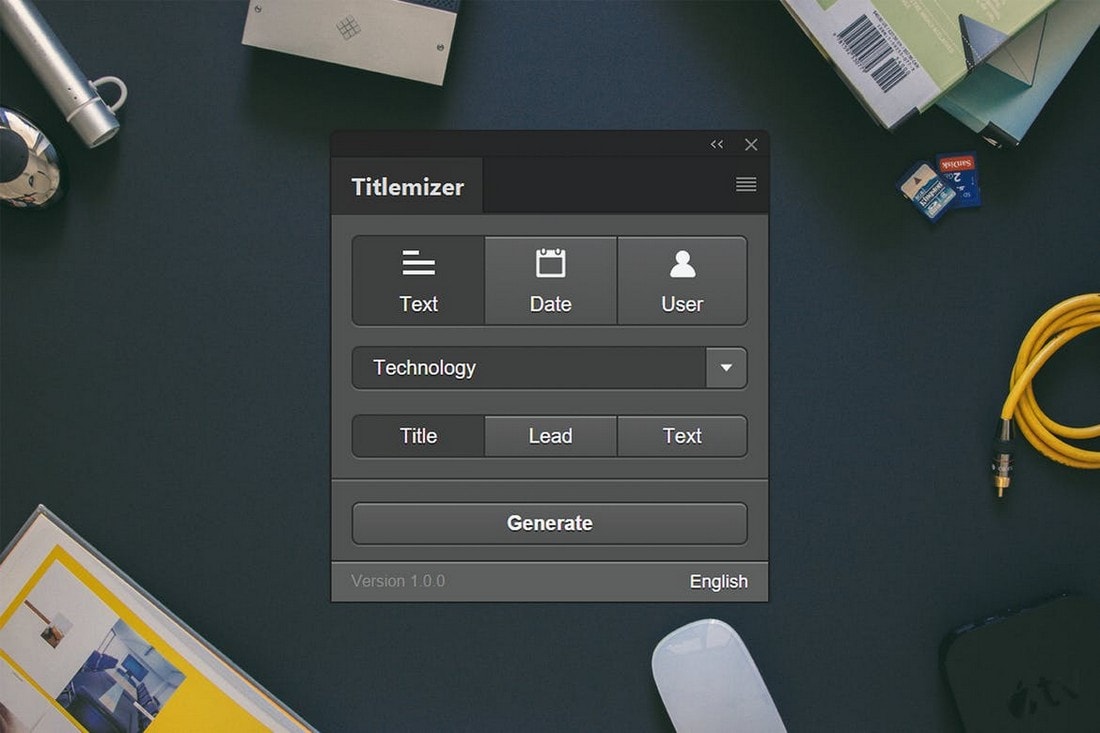 Titlemizer - Tile Generator Photoshop Plugin