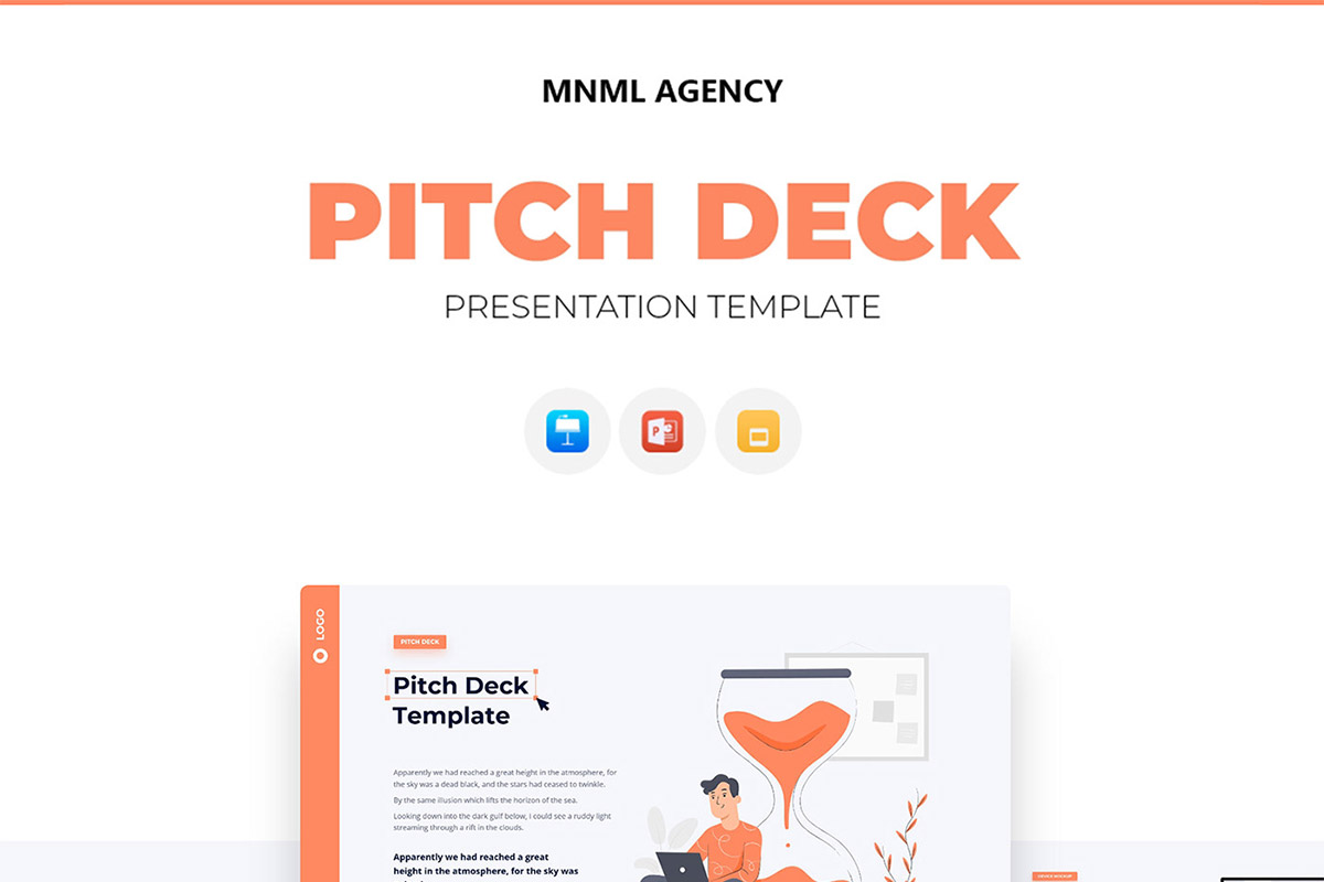 startup pitch deck template