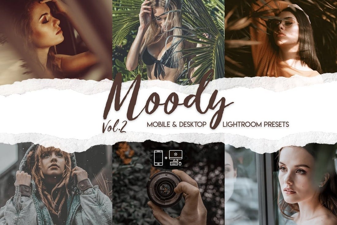 15 Premium Moody Lightroom Presets