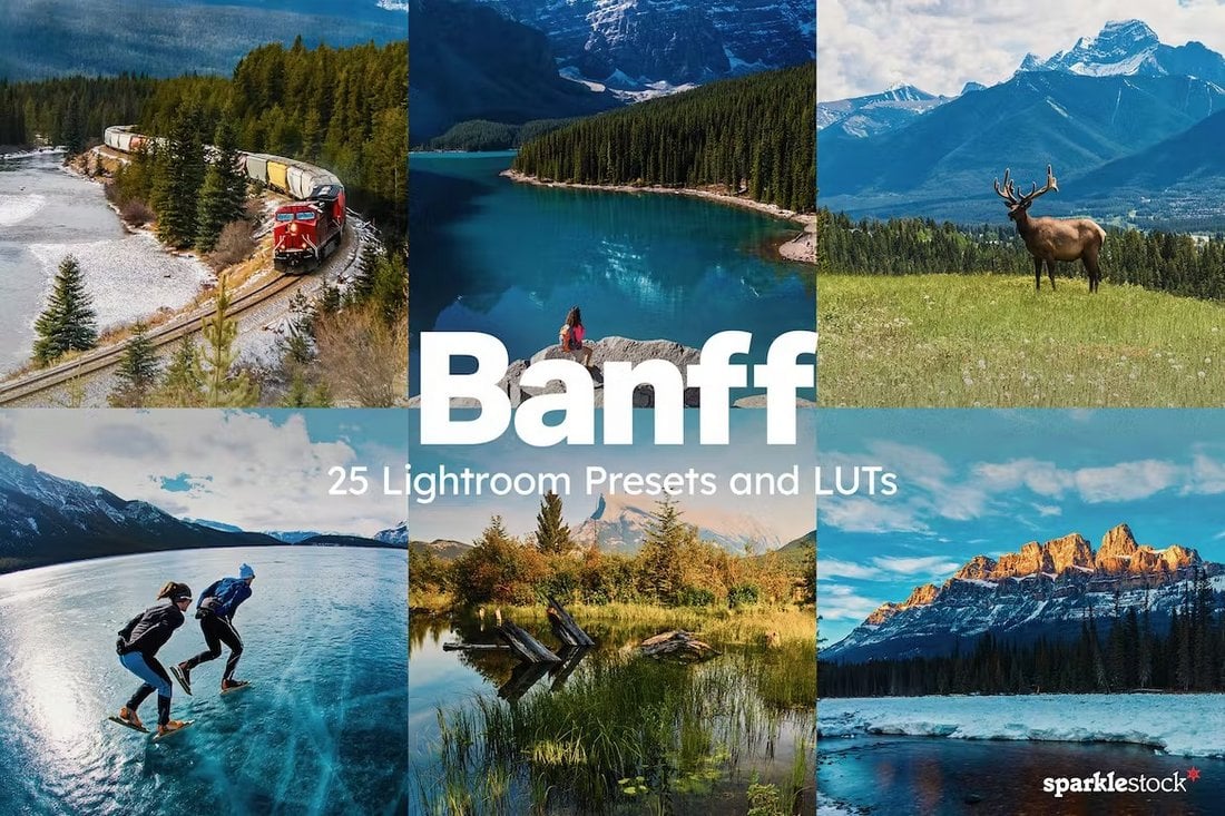 25 Banff Lightroom Presets and LUTs