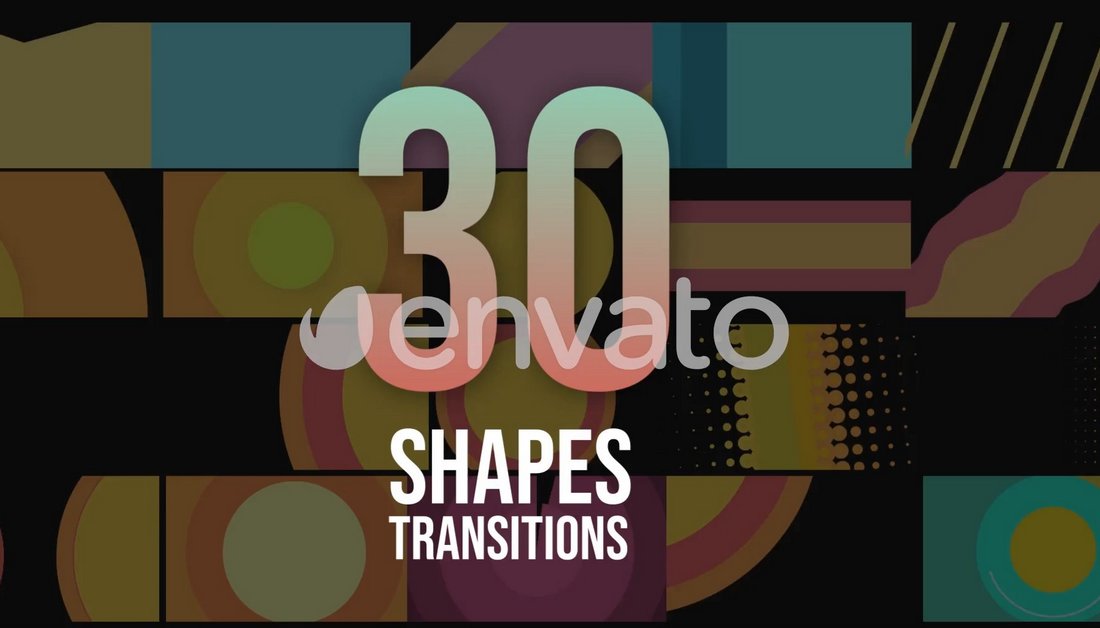 30 Shape-Style DaVinci Resolve Transitions