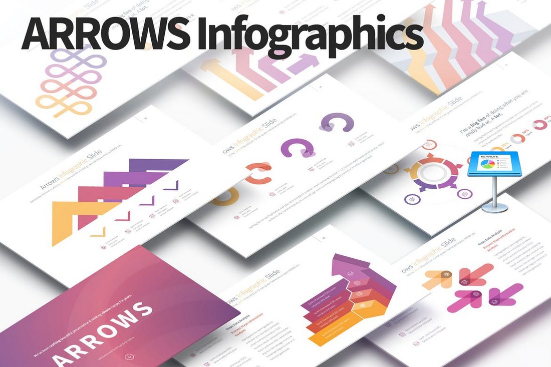 ARROWS - Keynote Infographics Slides