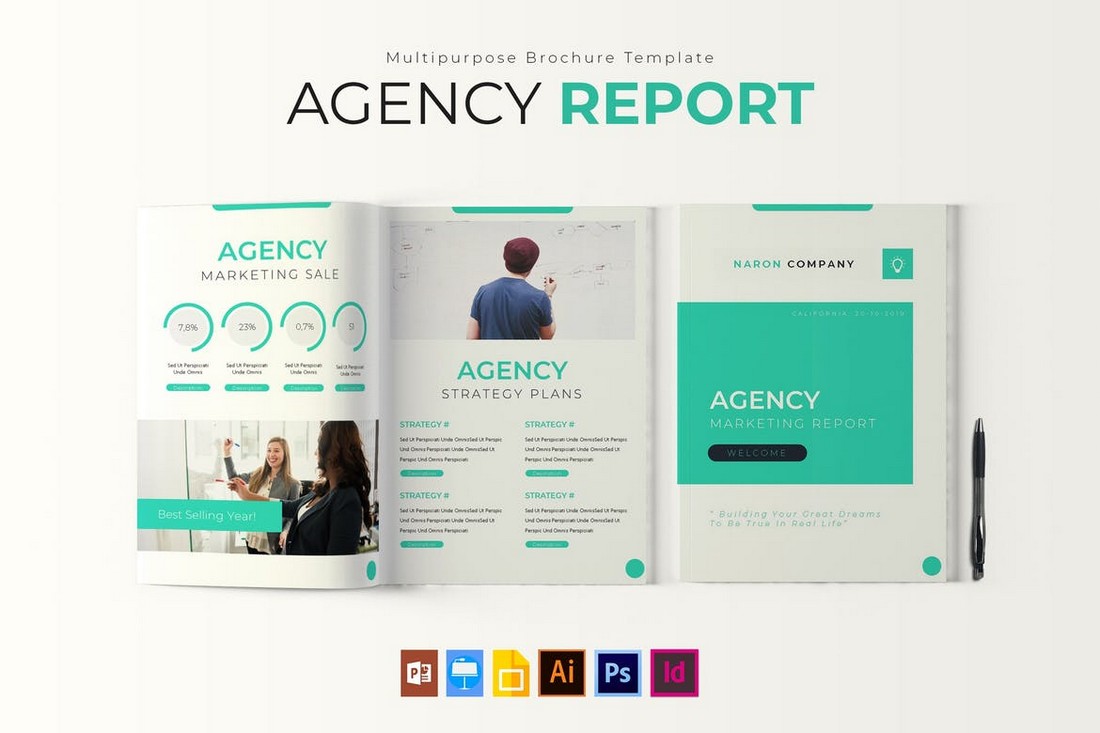 Agency Report brochure