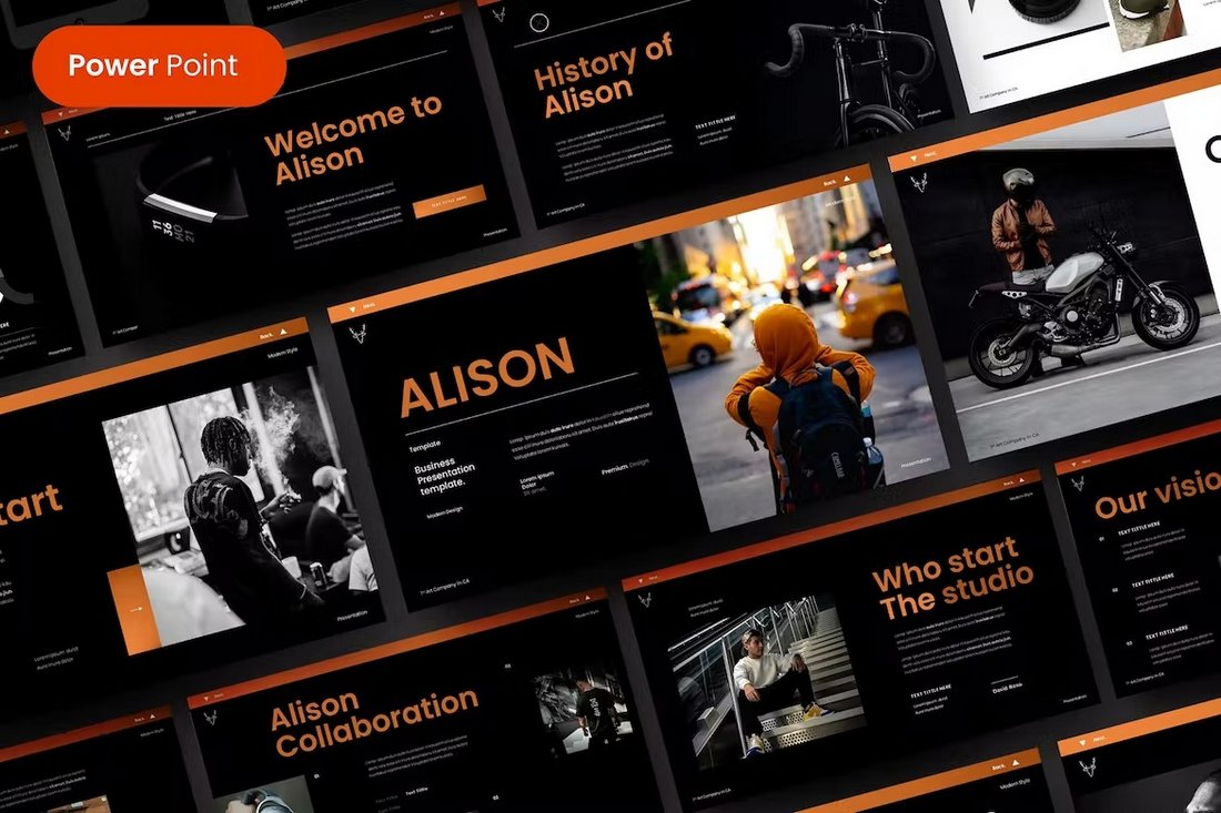 Alison - Business PowerPoint Template