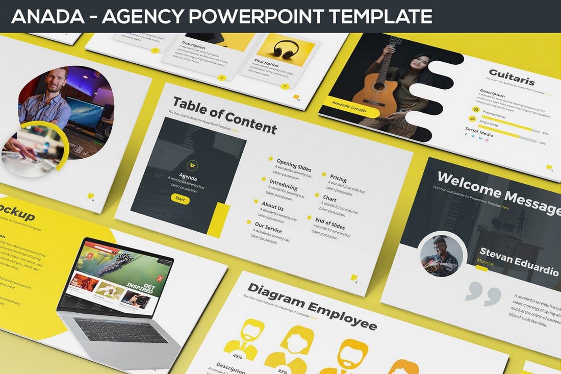 Anada - Agency Powerpoint Template