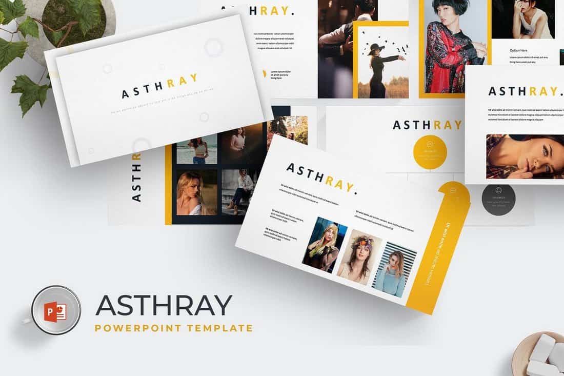 Ashtray - Professional Powerpoint Template