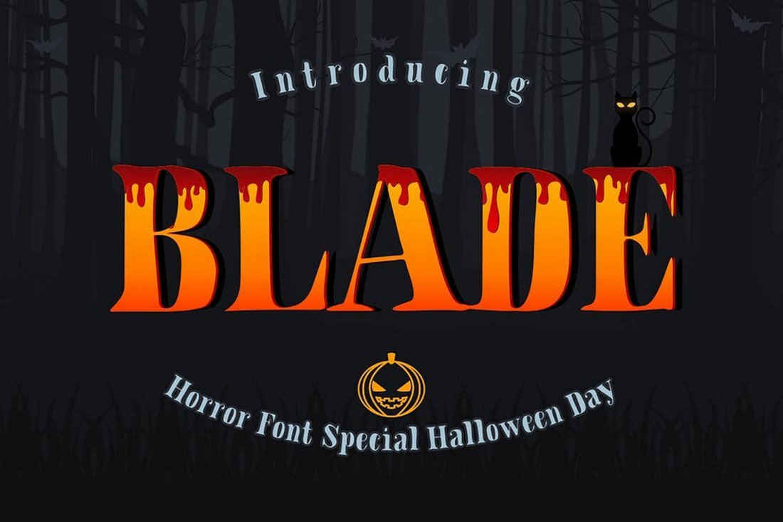 Blade - Slab Serif Font