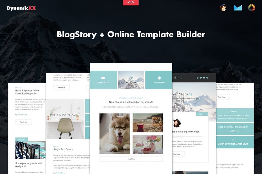 BlogStory - Responsive Blogger Email Template
