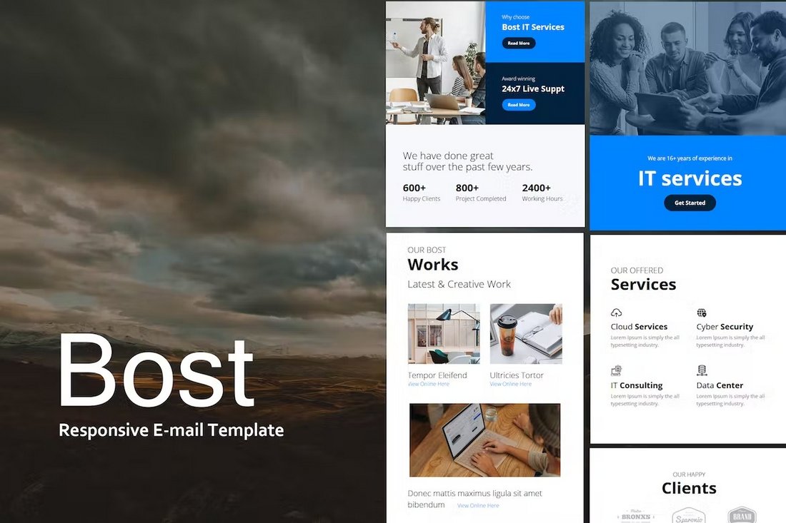 Bost Mail - Responsive E-mail Template