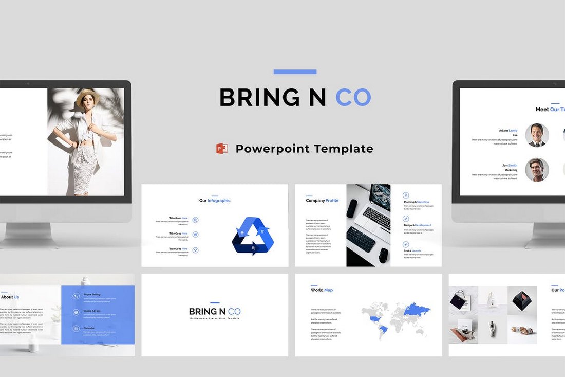 Bring N Co - Corporate Powerpoint Template
