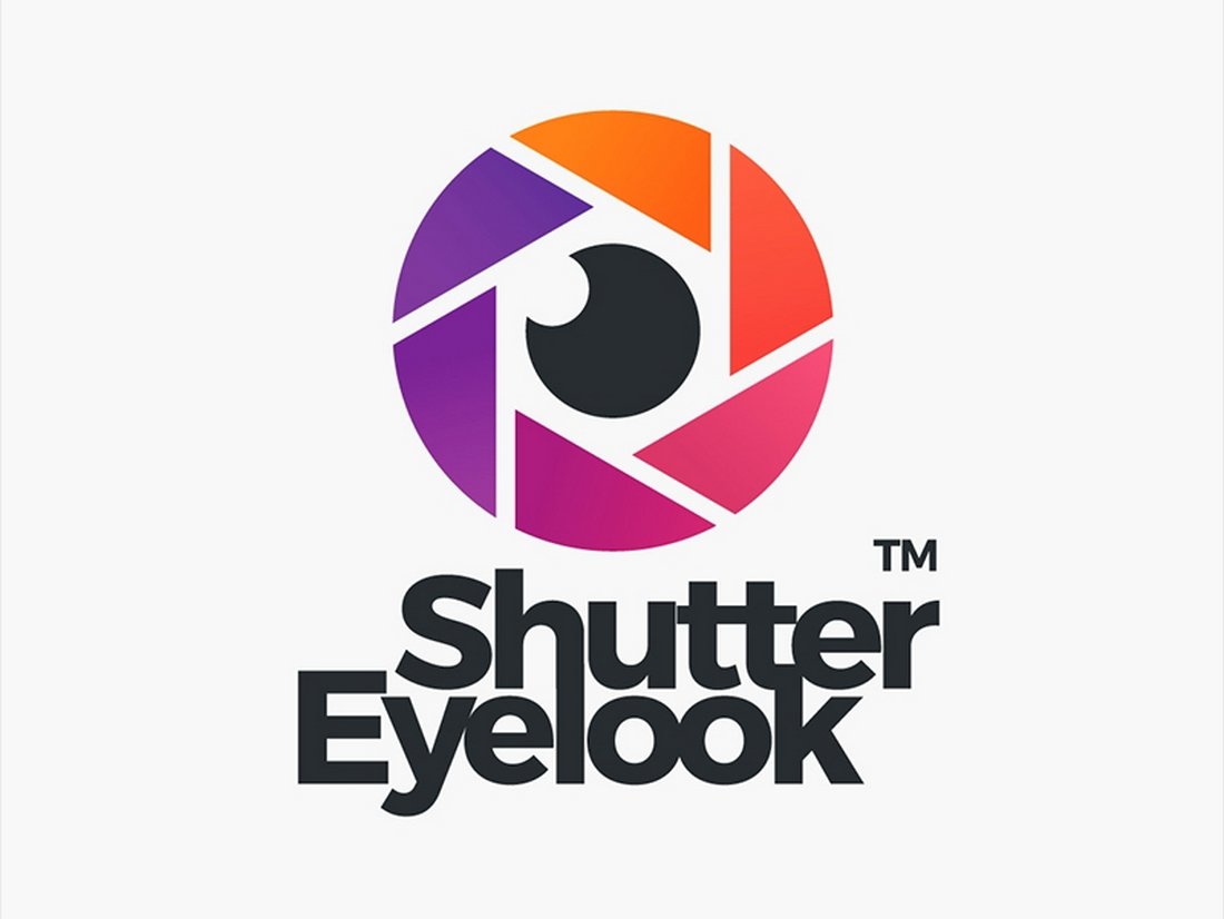 Camera Shutter - Free Photography Logo Template
