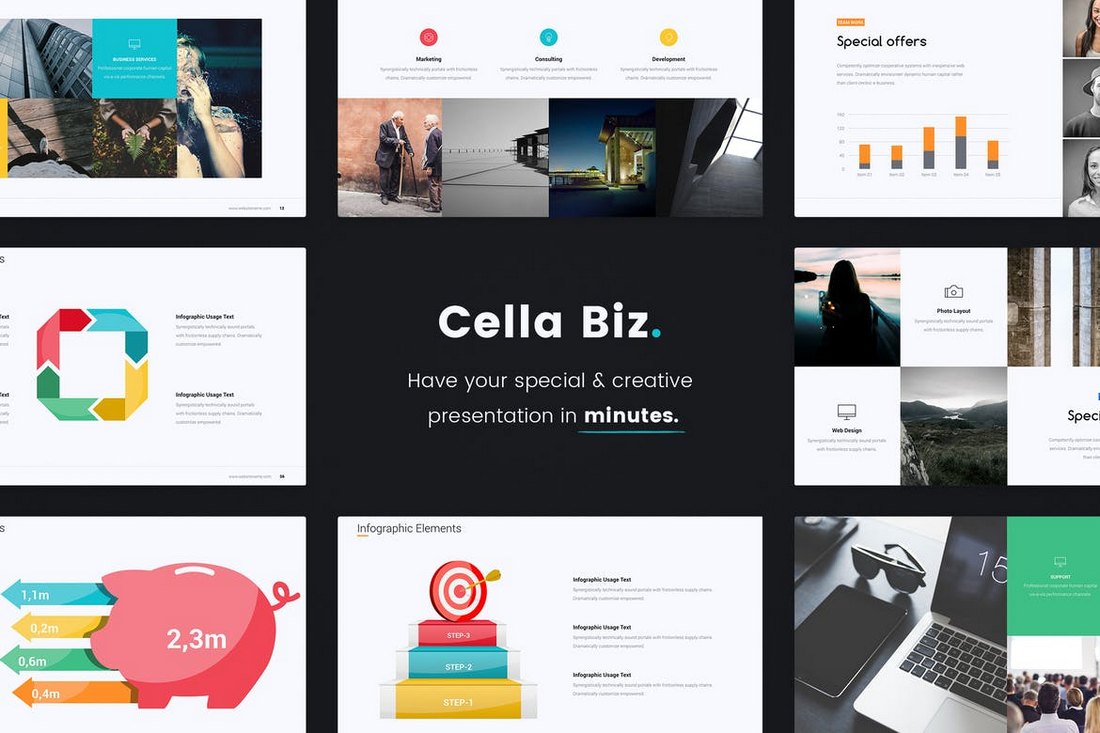 Cella PitchDeck Template