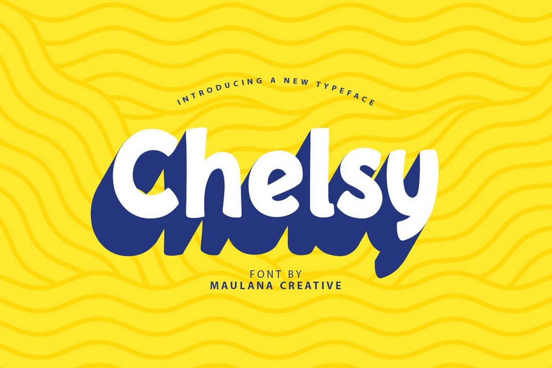 Chelsy - Fun & Creative Display Font
