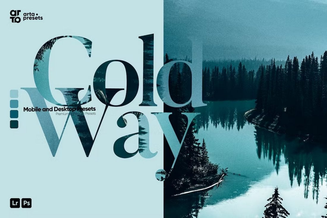 Cold Way - Moody Landscape Presets for Lightroom