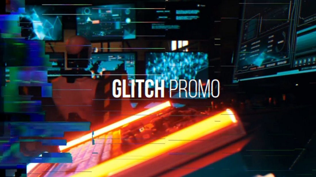 Colorful Glitch Free Final Cut Pro Intro Template
