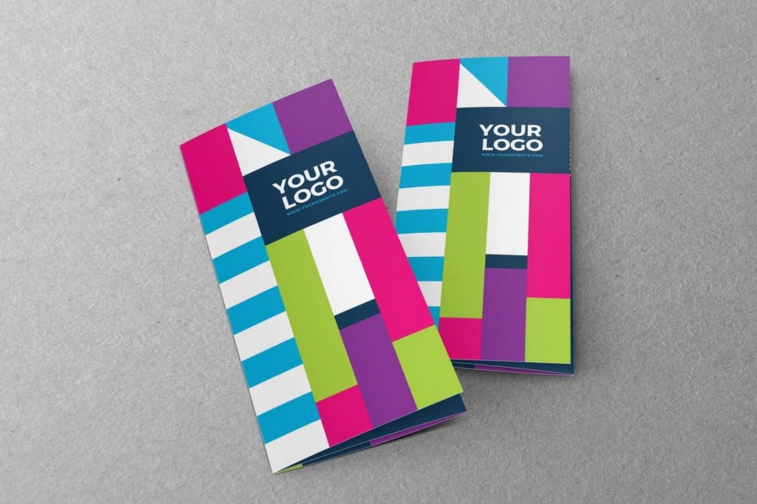 Colorful Trifold Brochure Template