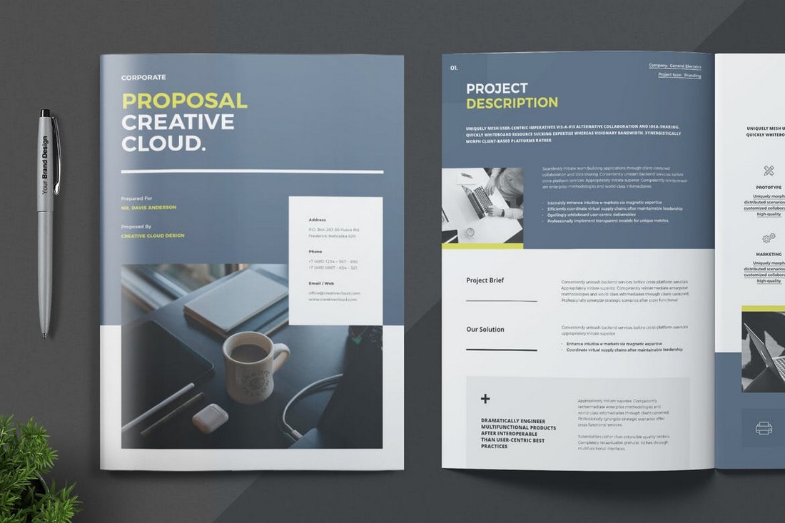 Corporate Proposal - Brochure Template