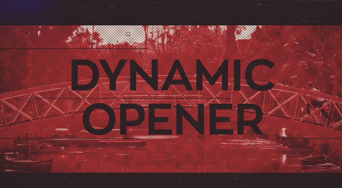 Dynamic Opener After Effects Intro Template