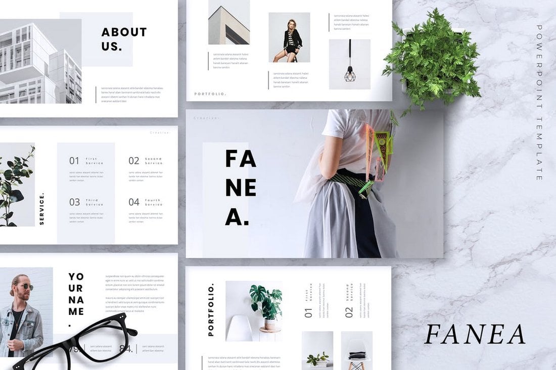 FANEA - Creative Powerpoint Template