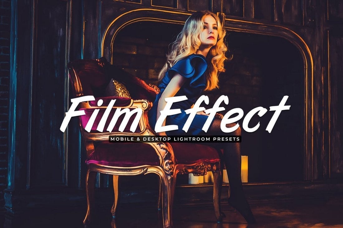 Film Effect Mobile & Desktop Lightroom Presets