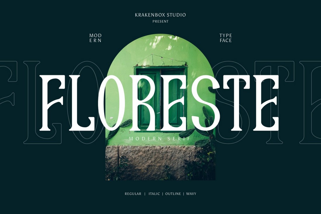 Floreste - Free Elegant Poster Font
