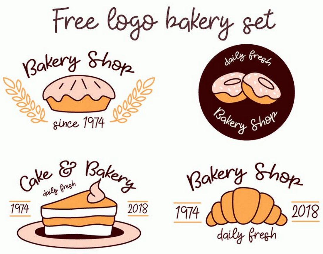 Free Bakery & Shop Logo Templates