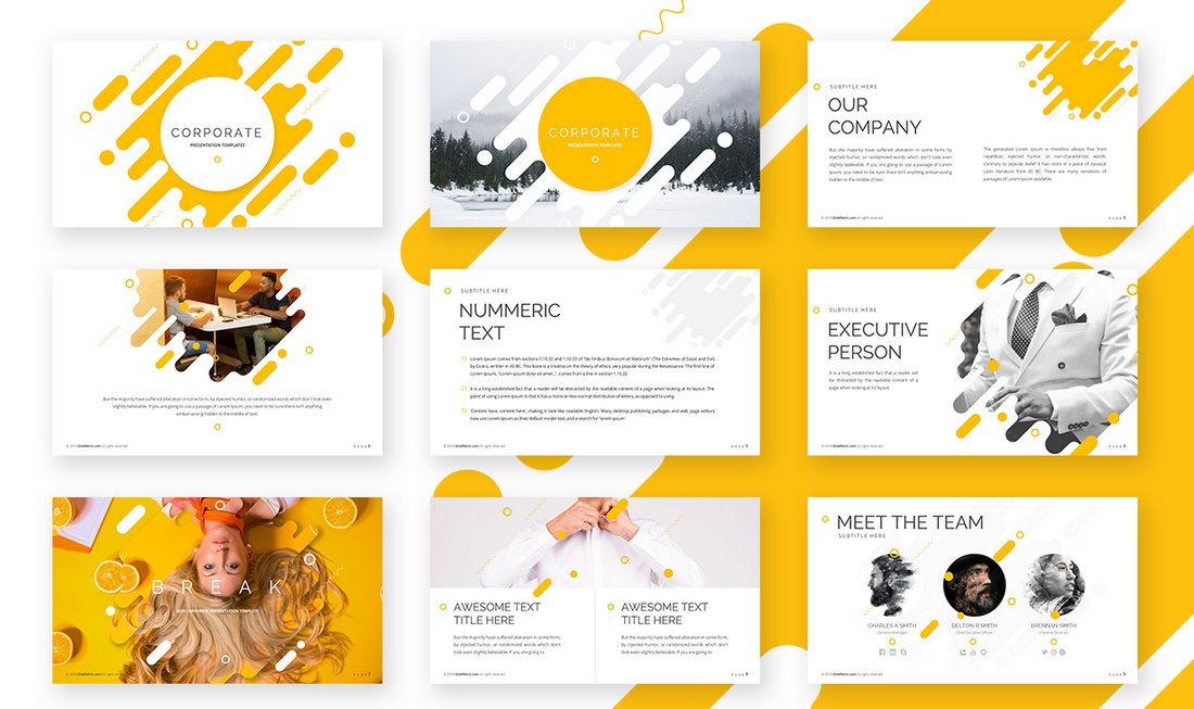 Free Corporate Powerpoint Template