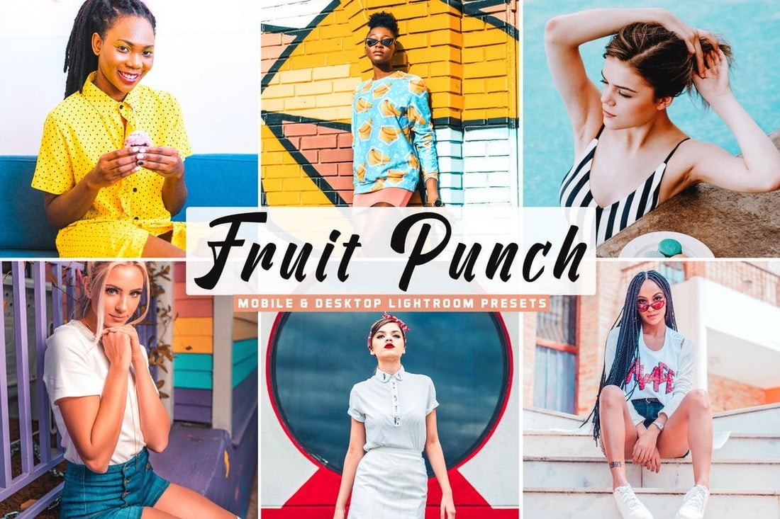 Fruit Punch - Mobile & Desktop Lightroom Presets