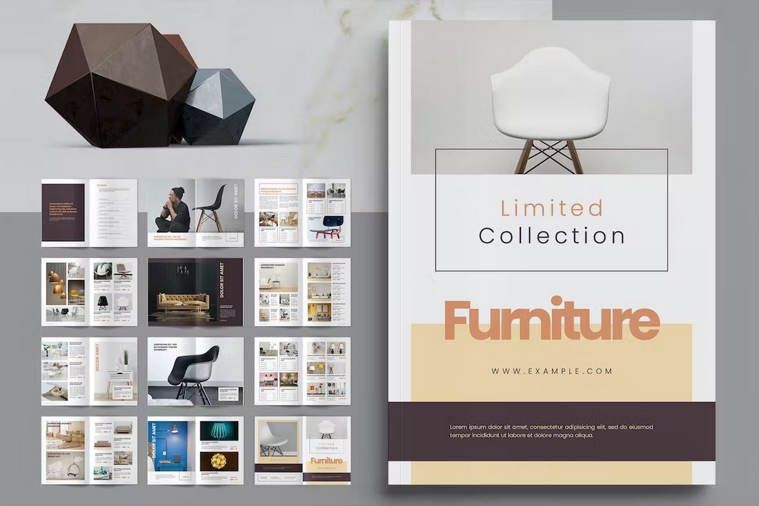 Furniture Product Catalog Template