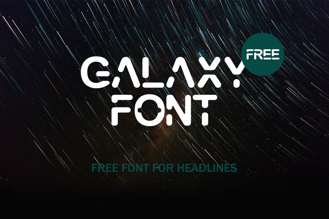 Galaxy - Free Display Font