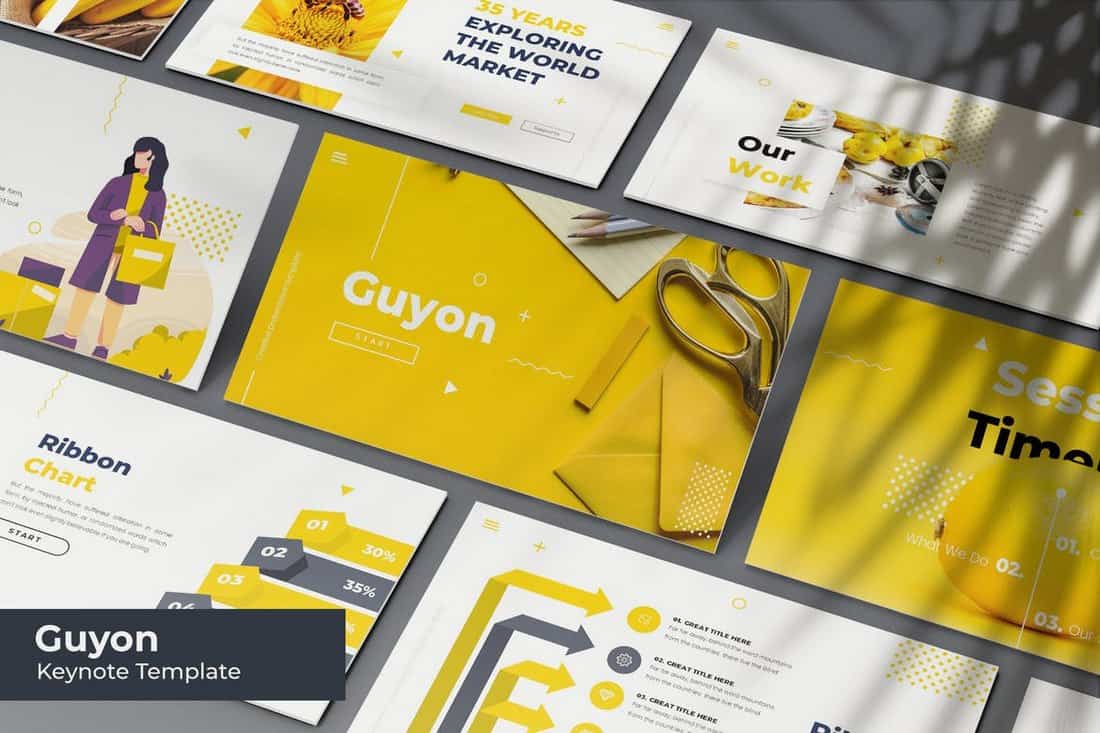 Guyon - Creative Keynote Template